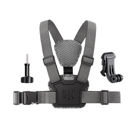 Cinturón de sujeción para el cuerpo de liberación rápida con soporte y tornillo, abrazadera para teléfono 360° 3 en 1, 4 en 1, 10 en 1 - ORIWHIZ Cinturón de pecho Accesorios DJI e Insta360 Cinturón universal para pecho y cabeza