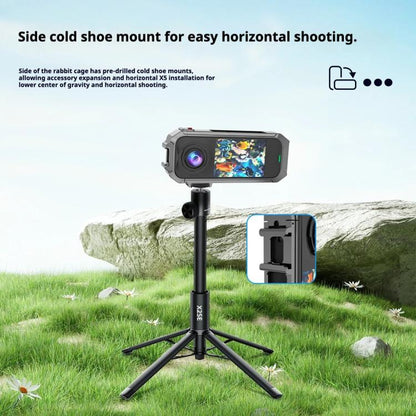 Quick Release Metal Protective Cage Rig with Cold Shoe Bases, Metal Protective Cage Rig - ORIWHIZDJI & Insta360 AccessoriesInsta360 X SeriesProtection & Cases