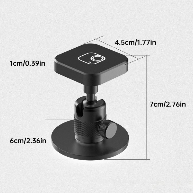 Quick Release Rotating Ball Head Magnetic Desktop Mount Base, Rotating Ball Head Base - ORIWHIZDJI & Insta360 AccessoriesInsta360 GO SeriesMounts