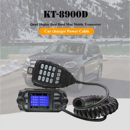 QYT KT - 8900D Mini 25W Dual Band Mobile Radio Walkie Talkie for Car, KT - 8900D - ORIWHIZCar Walkie TalkieConsumer ElectronicsWalkie Talkie