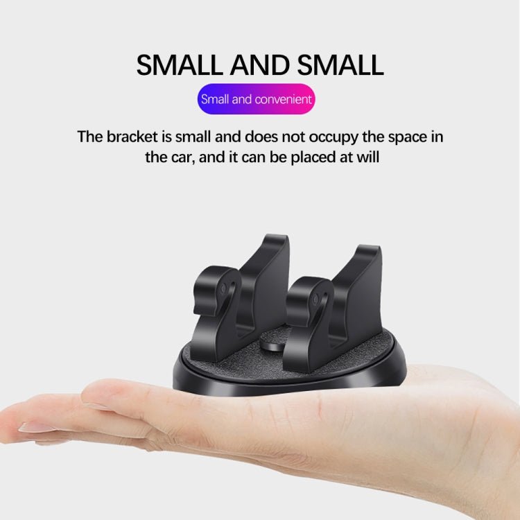 R - 2017 Car Mobile Phone Holder 360 Degree Rotatable Swan Stand, Without Number Plates, With Number Plate - ORIWHIZ