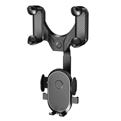R004 Rearview Mirror 360 Rotatable Retractable Car Phone Holder, R004 - ORIWHIZ