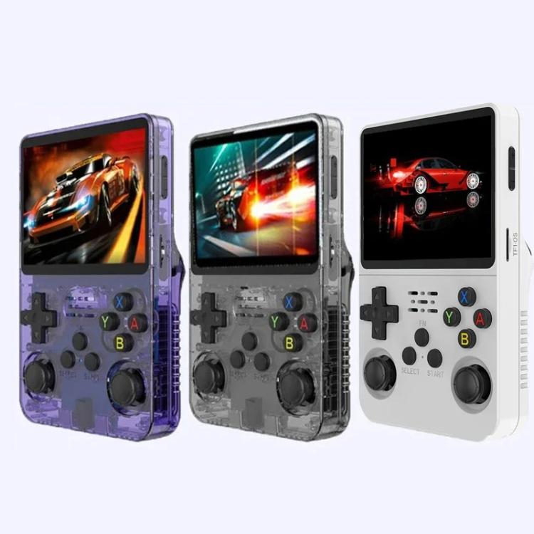 R36S Retro Handheld Game Console Linux System 3.5 - Inch Screen Single TF Card Version, 64G, 128G - ORIWHIZPocket ConsolePocket Console & AccessoriesToys & Hobbies