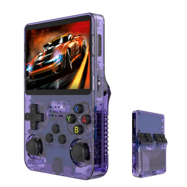 R36S Retro Handheld Game Console Linux System 3.5 - Inch Screen Single TF Card Version, 64G, 128G - ORIWHIZPocket ConsolePocket Console & AccessoriesToys & Hobbies