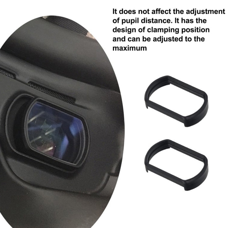 RCSTQ 2 PCS 350 Degree Myopia Glasses Lens Vision Correction Aspherical Lens for DJI FPV Goggles V2, 350 Degree - ORIWHIZDJI & Insta360 AccessoriesDJI FPV SeriesLens Accessories