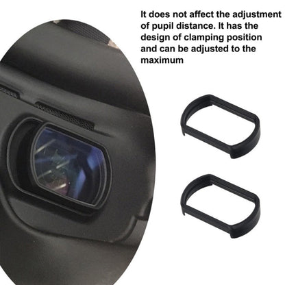 RCSTQ 2 PCS 500 Degree Myopia Glasses Lens Vision Correction Aspherical Lens for DJI FPV Goggles V2, 500 Degree - ORIWHIZDJI & Insta360 AccessoriesDJI FPV SeriesLens Accessories