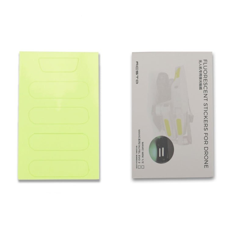 RCSTQ 2 PCS Luminous Sticker Night Flight Sticker for DJI FPV Drone, for DJI FPV - ORIWHIZDJI & Insta360 AccessoriesDJI FPV SeriesProtective Film & Stickers
