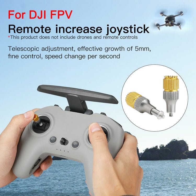 RCSTQ Two - color Retractable Thumb Rocker Joystick for DJI FPV Combo Drone Remote Control, For DJI FPV Two - color - ORIWHIZDJI & Insta360 AccessoriesDJI FPV SeriesOther Accessories