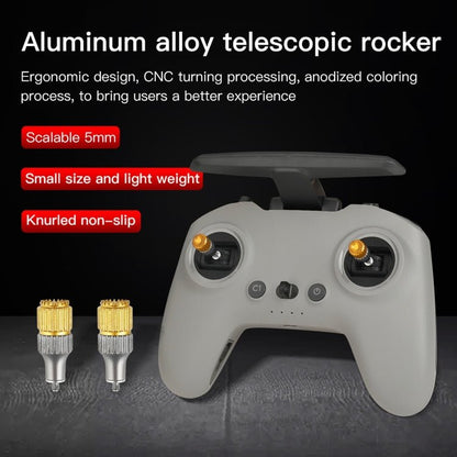RCSTQ Two - color Retractable Thumb Rocker Joystick for DJI FPV Combo Drone Remote Control, For DJI FPV Two - color - ORIWHIZDJI & Insta360 AccessoriesDJI FPV SeriesOther Accessories