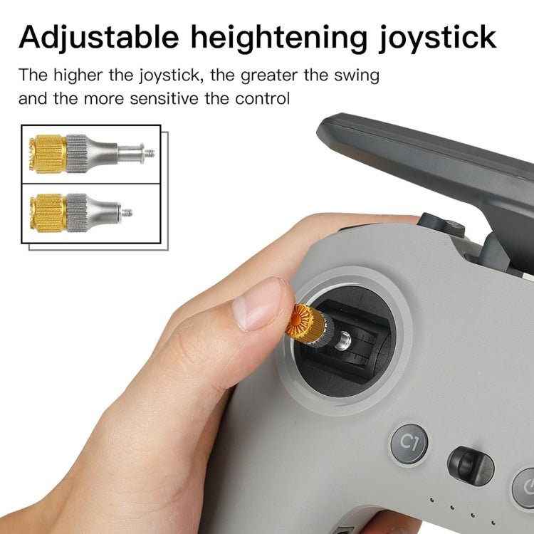 RCSTQ Two - color Retractable Thumb Rocker Joystick for DJI FPV Combo Drone Remote Control, For DJI FPV Two - color - ORIWHIZDJI & Insta360 AccessoriesDJI FPV SeriesOther Accessories