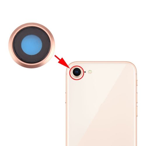 Rear Camera Lens Ring for iPhone 8, For iPhone 8 - ORIWHIZ