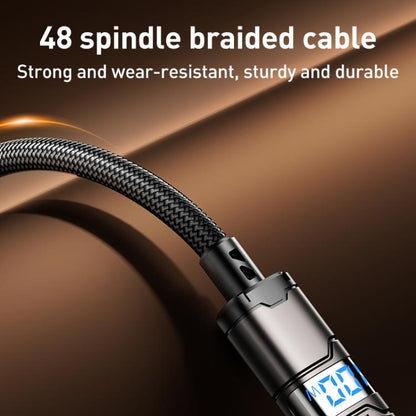 REMAX C01 - AC 66W USB to Type - C Nylon Braided Data Cable, Length: 1.2m, USB to Type - C - ORIWHIZ