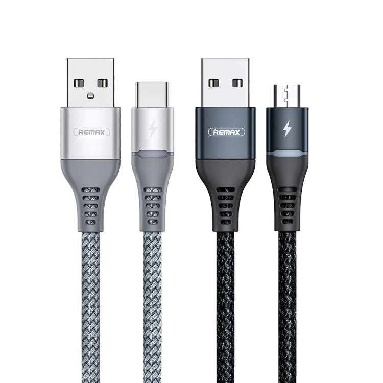 REMAX RC - 152M 1m 2.4A USB to Micro USB Colorful Breathing Data Cable, Micro USB - ORIWHIZ
