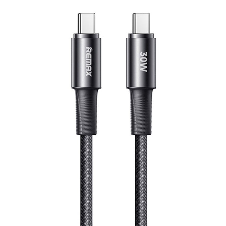 REMAX RC - C100 1.2m 30W Type - C to Type - C Fast Charging Braided Data Cable, Type - C to Type - C - ORIWHIZ