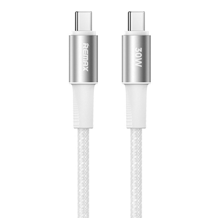 REMAX RC - C100 1.2m 30W Type - C to Type - C Fast Charging Braided Data Cable, Type - C to Type - C - ORIWHIZ