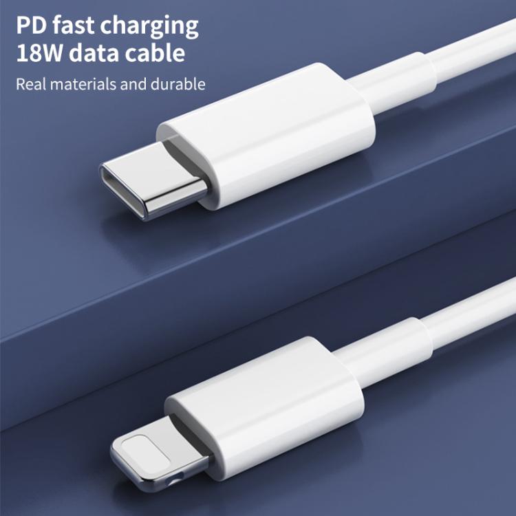 REMAX RP - U37 18W QC+PD Fast Charger With 1m Type - C to 8 Pin Cable, US Plug, EU Plug - ORIWHIZ