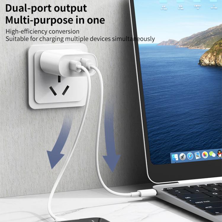 REMAX RP - U37 18W QC+PD Fast Charger With 1m Type - C to 8 Pin Cable, US Plug, EU Plug - ORIWHIZ