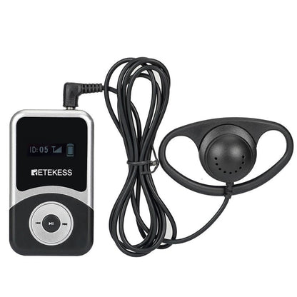 RETEKESS T131S Guide Receiver Wireless Explanation Receiver, Receiver - ORIWHIZConsumer ElectronicsRETEKESSWalkie Talkie