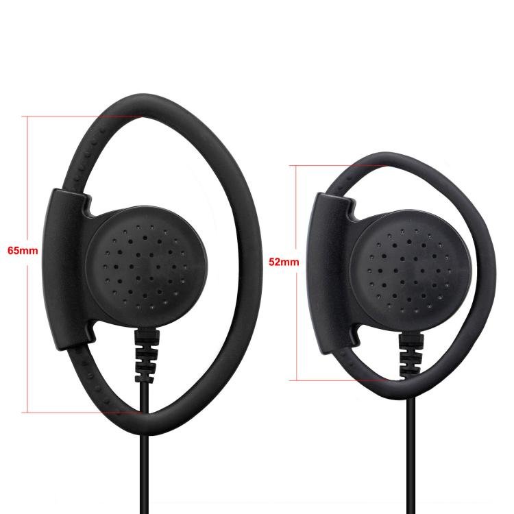 RETEVIS EEK012 Adjustable Contour High Volume K - head Double - needle D - type Ear Hook for H - 777/RT - 5R/RT1/RT2/RT5 /888s/UV5R, EEK012 - ORIWHIZConsumer ElectronicsRETEVISWalkie Talkie