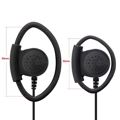 RETEVIS EEK012 Adjustable Contour High Volume K - head Double - needle D - type Ear Hook for H - 777/RT - 5R/RT1/RT2/RT5 /888s/UV5R, EEK012 - ORIWHIZConsumer ElectronicsRETEVISWalkie Talkie