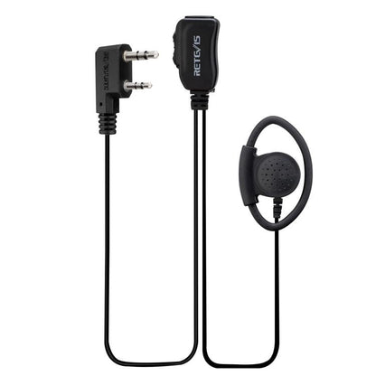 RETEVIS EEK012 Adjustable Contour High Volume K - head Double - needle D - type Ear Hook for H - 777/RT - 5R/RT1/RT2/RT5 /888s/UV5R, EEK012 - ORIWHIZConsumer ElectronicsRETEVISWalkie Talkie