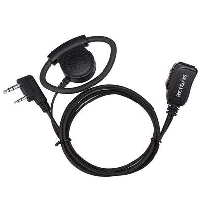 RETEVIS EEK012 Adjustable Contour High Volume K - head Double - needle D - type Ear Hook for H - 777/RT - 5R/RT1/RT2/RT5 /888s/UV5R, EEK012 - ORIWHIZConsumer ElectronicsRETEVISWalkie Talkie