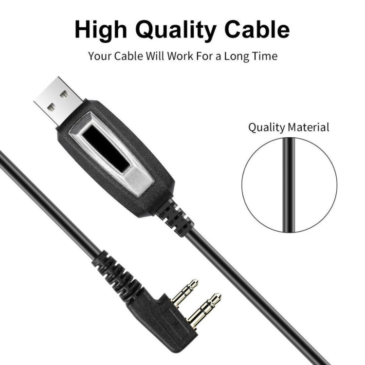RETEVIS J9110P Dedicated USB Programming Cable for RT3S Series EDA0014386 / EDA0014407, J9110P - ORIWHIZConsumer ElectronicsRETEVISWalkie Talkie