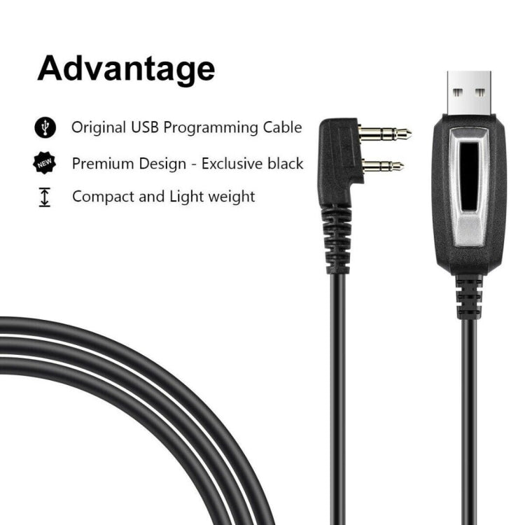 RETEVIS J9110P Dedicated USB Programming Cable for RT3S Series EDA0014386 / EDA0014407, J9110P - ORIWHIZConsumer ElectronicsRETEVISWalkie Talkie