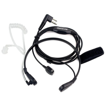 RETEVIS M Throat PTT Covert Acoustic Tube Earphone Speaker Microphone, M Throat - ORIWHIZConsumer ElectronicsRETEVISWalkie Talkie