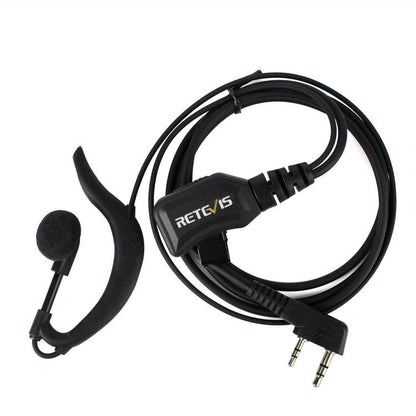 RETEVIS R - 111 G Type PTT Adjustable Volume Earphone Microphone for H - 777/RT - 5R/RT1/RT2/RT5, R - 111 K Head - ORIWHIZConsumer ElectronicsRETEVISWalkie Talkie