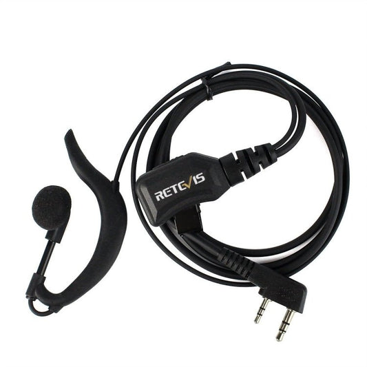 RETEVIS R - 111 G Type PTT Adjustable Volume Earphone Microphone for H - 777/RT - 5R/RT1/RT2/RT5, R - 111 K Head - ORIWHIZConsumer ElectronicsRETEVISWalkie Talkie