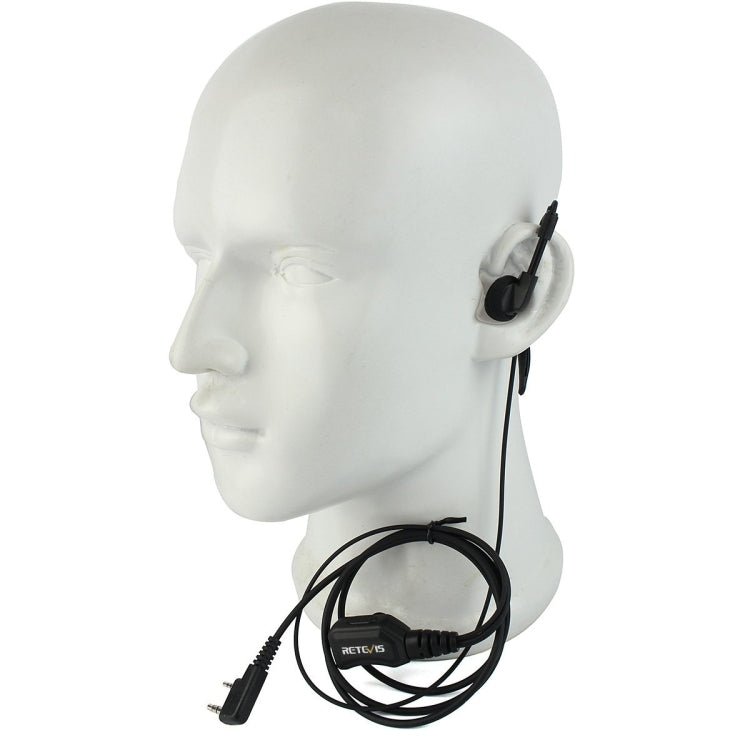 RETEVIS R - 111 G Type PTT Adjustable Volume Earphone Microphone for H - 777/RT - 5R/RT1/RT2/RT5, R - 111 K Head - ORIWHIZConsumer ElectronicsRETEVISWalkie Talkie