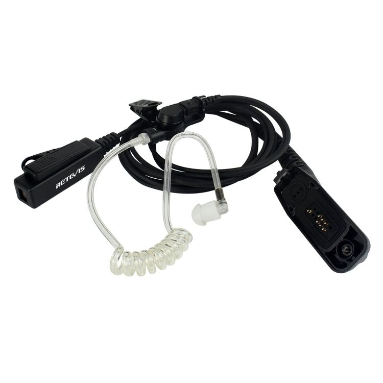 RETEVIS R - 1M21 Two - wire Large PTT Acoustic Tube Earphone Microphone for Motorola XPR6000/XPR6550/DP4800/DP4801, R - 1M21 - ORIWHIZConsumer ElectronicsRETEVISWalkie Talkie