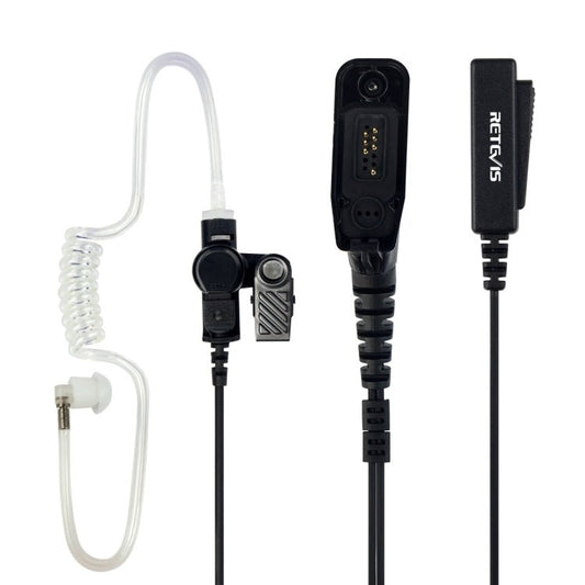 RETEVIS R - 1M21 Two - wire Large PTT Acoustic Tube Earphone Microphone for Motorola XPR6000/XPR6550/DP4800/DP4801, R - 1M21 - ORIWHIZConsumer ElectronicsRETEVISWalkie Talkie