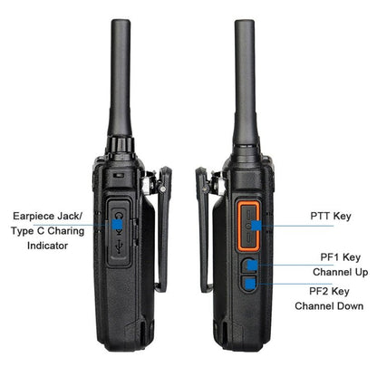 RETEVIS RB37 US Frequency 462.5625 - 467.7125MHz 22CHS FRS License - free Two Way Radio Handheld Bluetooth Walkie Talkie, RB37 - ORIWHIZConsumer ElectronicsHandheld Walkie TalkieRETEVIS