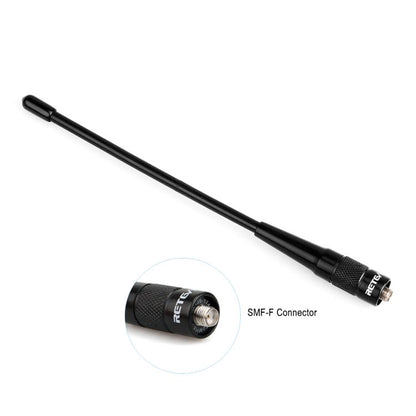 RETEVIS RHD - 701 136 - 174+400 - 480MHz SMA - F Female Dual Band Antenna for H - 777/RT5/RT6/RT7/RT - 5R/888s, RHD - 701 - ORIWHIZConsumer ElectronicsRETEVISWalkie Talkie