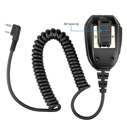 RETEVIS RS - 113 2 Pin Remote Speaker Microphone for H777/UV5R/RT21/RT1/RT3, RS - 113 - ORIWHIZConsumer ElectronicsRETEVISWalkie Talkie