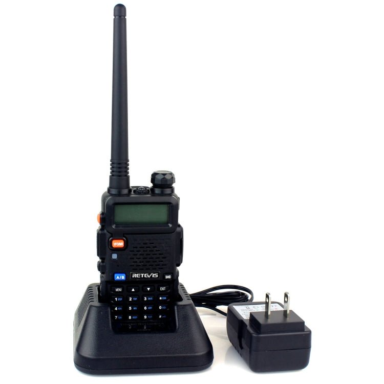 RETEVIS RT - 5R 400 - 520MHz + 136 - 174MHz 128CHS USB Two - segment Handheld Walkie Talkie, USB, EU Plug, UK Plug - ORIWHIZConsumer ElectronicsHandheld Walkie TalkieRETEVIS