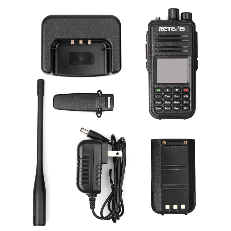 RETEVIS RT3S 136 - 174MHz + 400 - 480MHz 3000CH Handheld DMR Digital Two Way Radio Walkie Talkie, GPS Version, RT3S, GPS Version - ORIWHIZConsumer ElectronicsHandheld Walkie TalkieRETEVIS