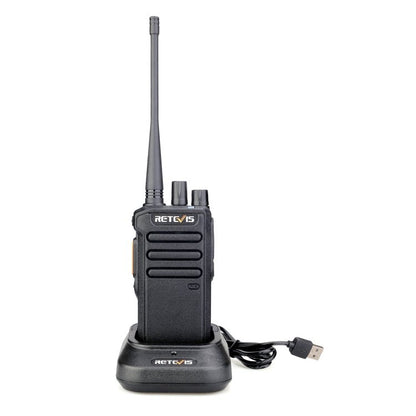 RETEVIS RT43 5W UHF 400 - 480MHz 32CHS DMR Digital Two Way Radio Handheld Walkie Talkie,, RT43,US Plug, RT43,EU Plug - ORIWHIZConsumer ElectronicsHandheld Walkie TalkieRETEVIS