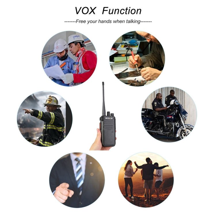 RETEVIS RT43 5W UHF 400 - 480MHz 32CHS DMR Digital Two Way Radio Handheld Walkie Talkie,, RT43,US Plug, RT43,EU Plug - ORIWHIZConsumer ElectronicsHandheld Walkie TalkieRETEVIS