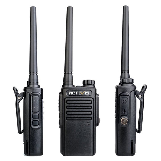 RETEVIS RT47 PMR446 16CHS IP67 Waterproof FRS Two Way Radio Handheld Walkie Talkie, EU Plug, RT47, EU Plug(Black), RT47, EU Plug(Green) - ORIWHIZConsumer ElectronicsHandheld Walkie TalkieRETEVIS
