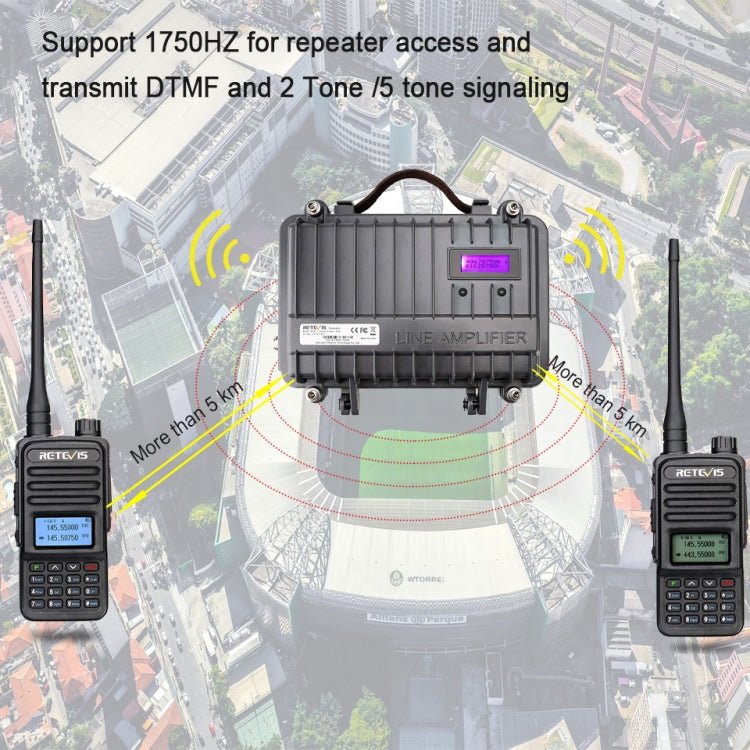 RETEVIS RT85 EU Frequency 136.000 - 174.000MHz+400.000 - 470.000MHz 200CHS Dual Band Digital Two Way Radio Handheld Walkie Talkie, RT85 EU Frequency - ORIWHIZConsumer ElectronicsHandheld Walkie TalkieRETEVIS
