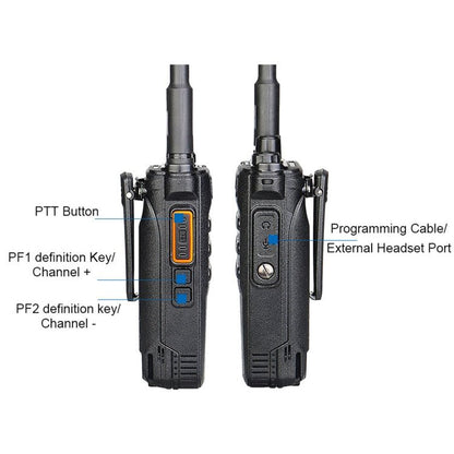RETEVIS RT86 10W 430 - 440MHz 16CHS Two Way Radio Handheld Walkie Talkie with Wireless Copy Function, RT86 - ORIWHIZConsumer ElectronicsHandheld Walkie TalkieRETEVIS