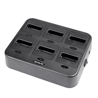 RETEVIS RTC22 Multi - function Six - Way Walkie Talkie Charger for Retevis RT22,, RTC22 EU Plug, RTC22 US Plug - ORIWHIZConsumer ElectronicsRETEVISWalkie Talkie