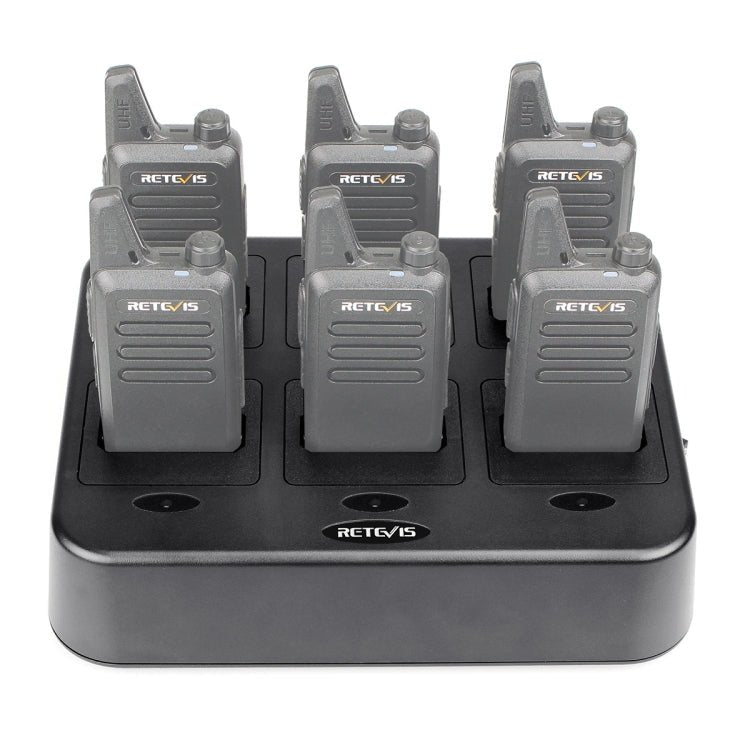 RETEVIS RTC22 Multi - function Six - Way Walkie Talkie Charger for Retevis RT22,, RTC22 EU Plug, RTC22 US Plug - ORIWHIZConsumer ElectronicsRETEVISWalkie Talkie