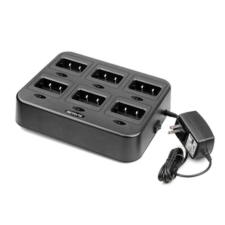 RETEVIS RTC27 Multi - function Six - Way Walkie Talkie Charger for Retevis RT27,, RTC27 EU Plug, RTC27 US Plug - ORIWHIZConsumer ElectronicsRETEVISWalkie Talkie