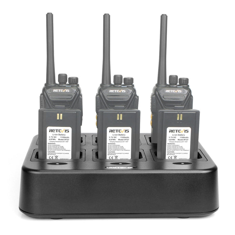 RETEVIS RTC27 Multi - function Six - Way Walkie Talkie Charger for Retevis RT27,, RTC27 EU Plug, RTC27 US Plug - ORIWHIZConsumer ElectronicsRETEVISWalkie Talkie