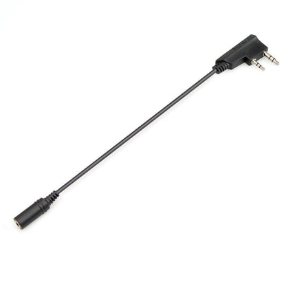 RETEVIS TCK01 Kenwood 2 Pin to 3.5mm Female Mobile Phone Audio Earphone Transfer Cable for RT21/RT22/RT24/RT7/RT27/H777, TCK01 - ORIWHIZConsumer ElectronicsRETEVISWalkie Talkie