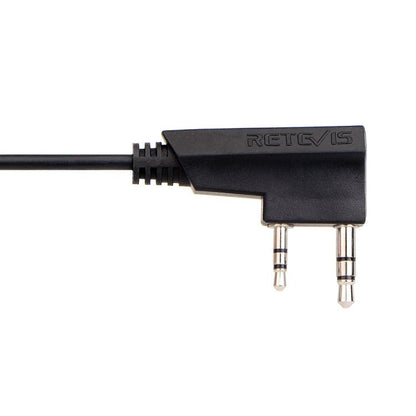 RETEVIS TCK01 Kenwood 2 Pin to 3.5mm Female Mobile Phone Audio Earphone Transfer Cable for RT21/RT22/RT24/RT7/RT27/H777, TCK01 - ORIWHIZConsumer ElectronicsRETEVISWalkie Talkie